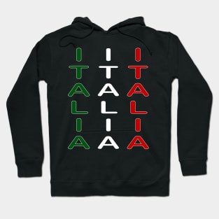 Italia Italia Italia Design Fan Football Rome Hoodie